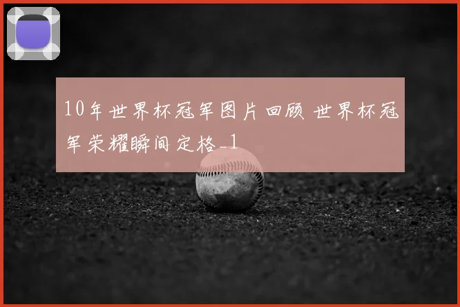 10年世界杯冠军图片回顾 世界杯冠军荣耀瞬间定格_1