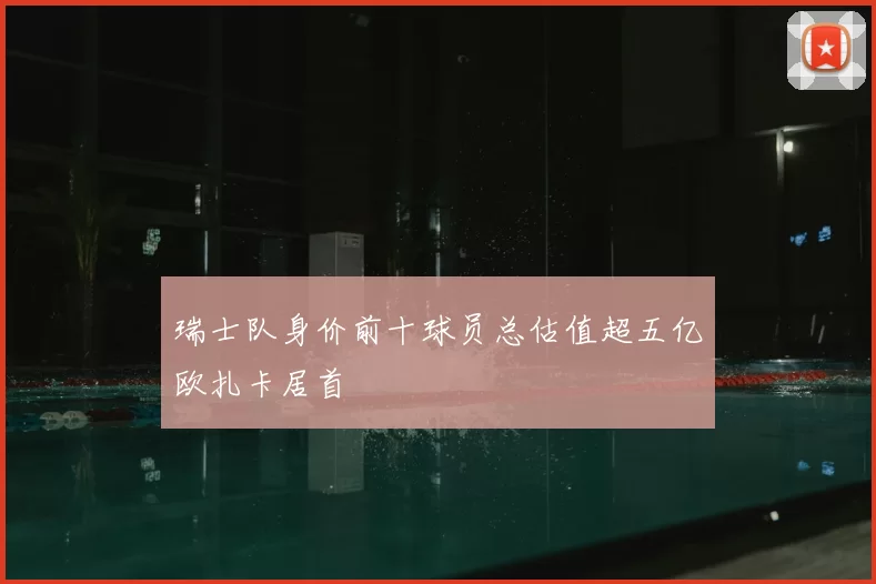 瑞士队身价前十球员总估值超五亿欧扎卡居首