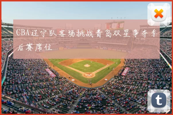 CBA辽宁队客场挑战青岛双星争夺季后赛席位